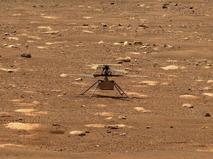 Ingenuity Helicopter Setting New Records on Mars