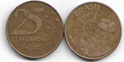 Moeda de 25 centavos, 2000