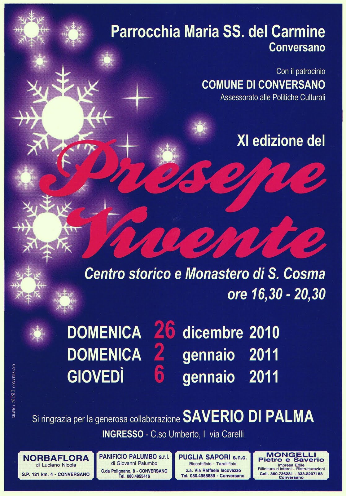 Pro Loco Conversano: dicembre 2010