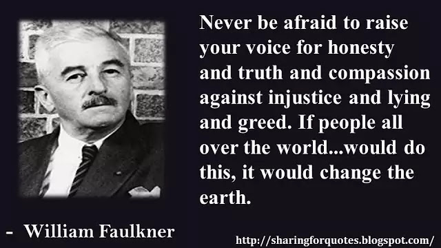 William Faulkner inspirational Quotes 2