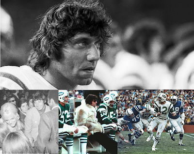 Nobody was cooler than Joe Namath - white shoes, long hair & a fur coat