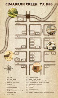 Cimarron Creek map