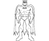 #2 Batman Coloring Page