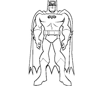#2 Batman Coloring Page