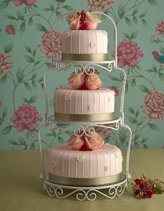 'Paris Chic' wedding cake Madagascar vanilla bean cake