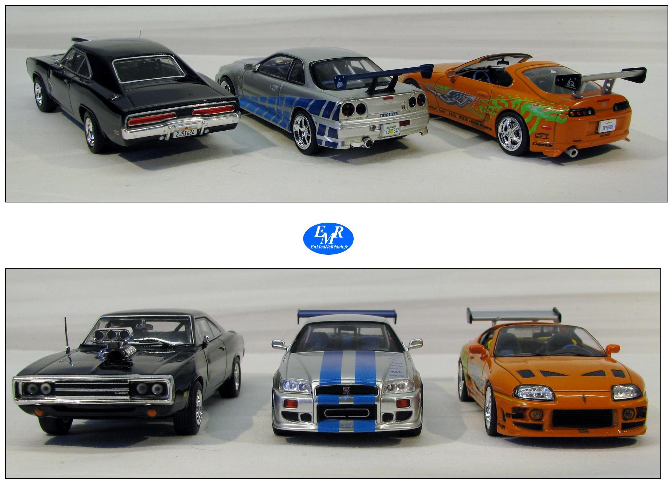 Voitures miniatures Fast & Furious