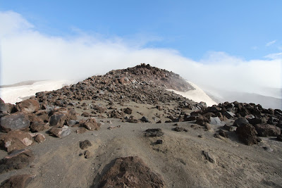 Mount St Helens - The Clouds Lift for a Second