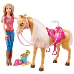 Boneca Barbie Family com Cavalo e Acessórios Mattel