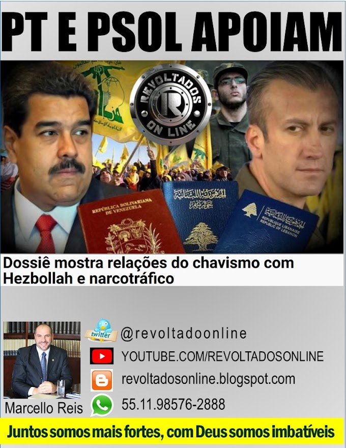 🔴 VEJA O ABSURDO | Relação Chavismo, Hezbollah, narcotráfico e Monica Bérgamo, Folha de São Paulo ainda apoiam Nícolas Maduro  