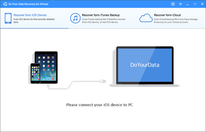 Descarga DoYourData iPhone Data Recovery con el 100% de descuento y  serial para su PC por tiemp limitado!!!