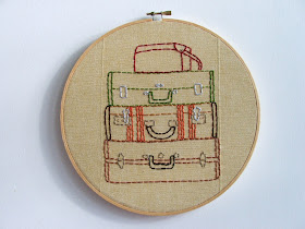 Suitcase Stack by Moxiedoll