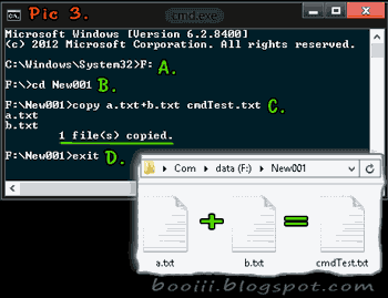P3. Paste command from photoshop to cmd