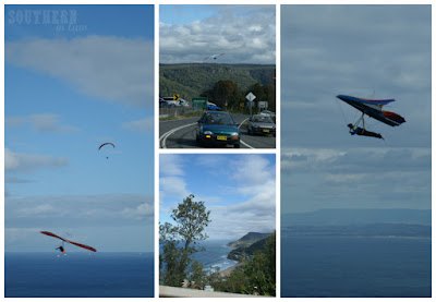 Watching the Hang Gliders in Stanwell Park 