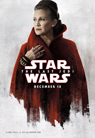 Star Wars Last Jedi Leia poster