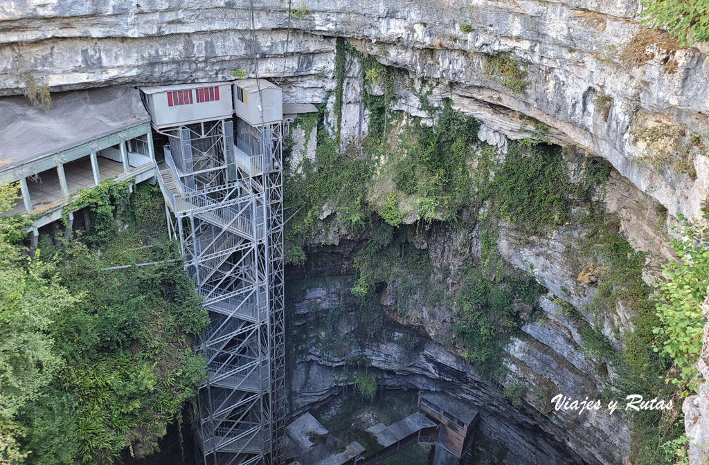 Gouffre de Padirac desde el exterior