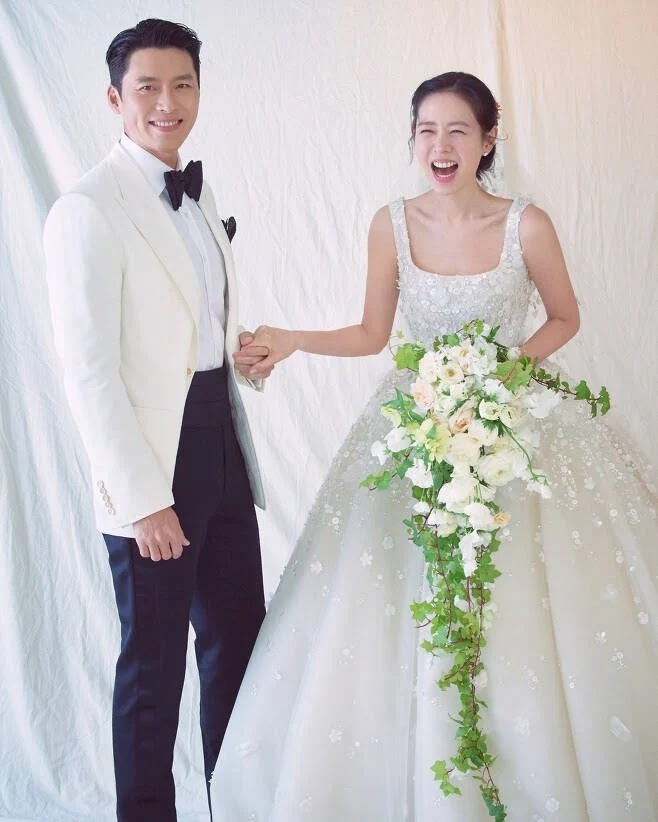 fotos de la boda de hyun bin son ye jin