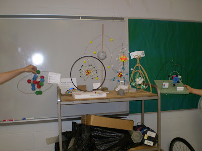 The model of the atom projects were great! They showed alot of thought and 