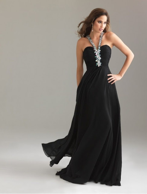 black prom dress