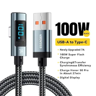 LED Fast Android iPhone Charger