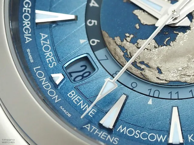 Omega Seamaster Aqua Terra Worldtimer "Summer Blue"