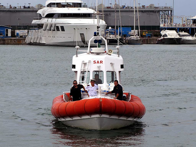 Search and Rescue boat CP 867, Porto Mediceo, Livorno