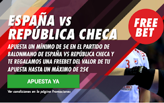 circus promocion europeo balonmano 2018 España vs República Checa 13 enero