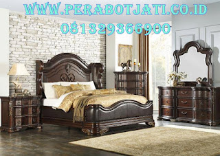 Set Kamar Tidur Jati