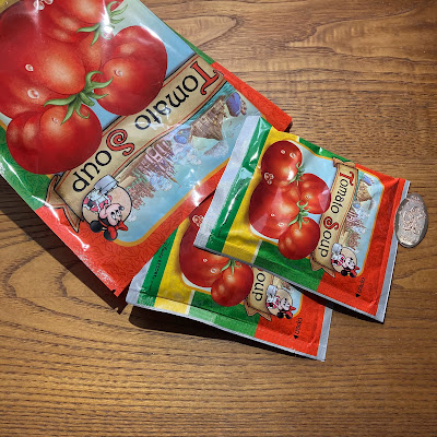 【ディズニーのお土産】TDR　ミッキー＆ミニー「トマトスープ　袋」アスザックフーズ