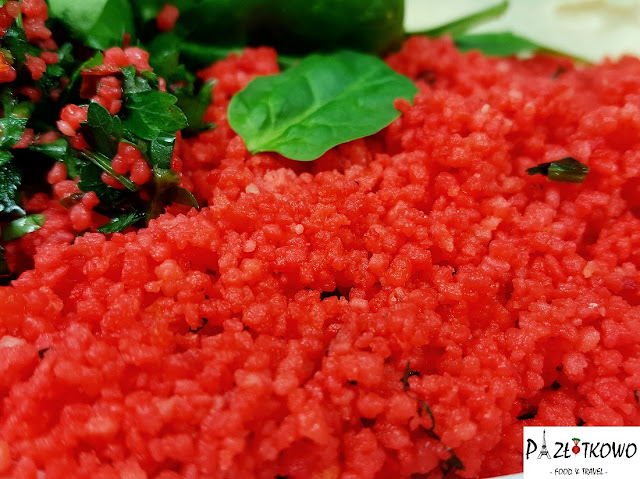 PRZEPIS: Czerwony kuskus w 5 minut - RECIPE: Red couscous in 5 minutes