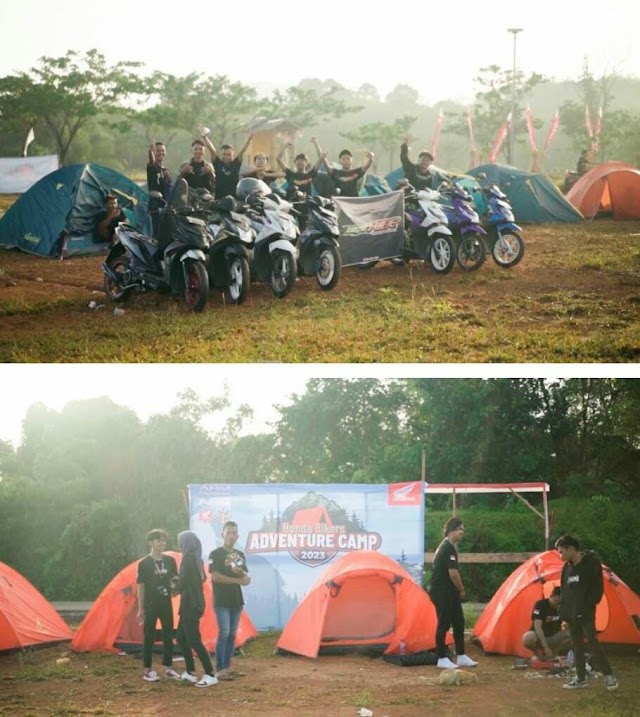 Ini Keseruan Ajang Honda Bikers Adventure Camp 2023 di Alam Roh 