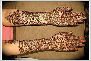 Rajasthani Bridal Mehndi Designs for Full Hands