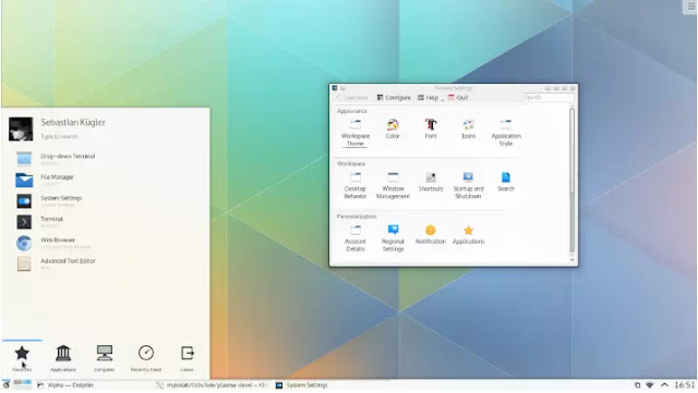 Cara Instal KDE Plasma 5 di Linux-5