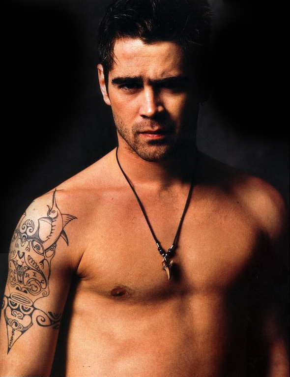 Colin Farrell tattoos