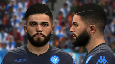 PES 2017 Faces Lorenzo Insigne by BenHussam