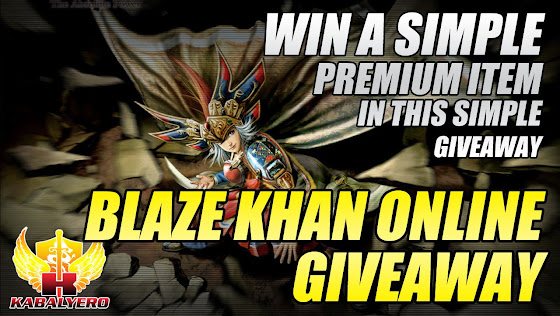 Blaze Khan Online Giveaway, Win A Simple Premium Item