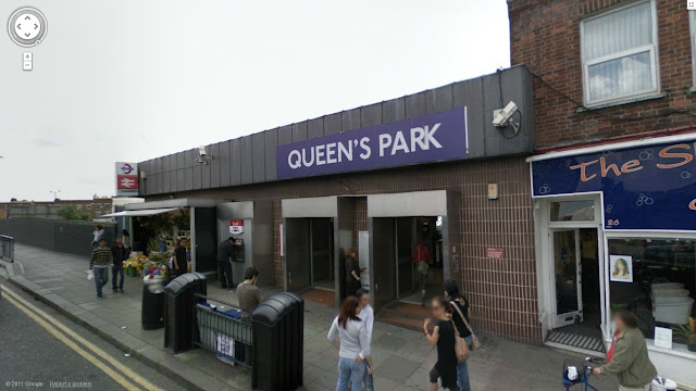 Queen's Park station on the Bakerloo line of the London Underground