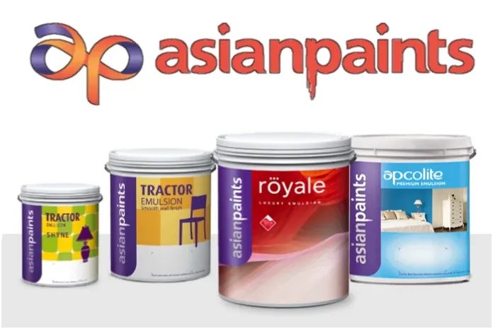 How much water do I mix with Asian paint?