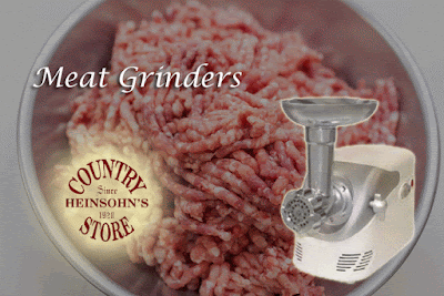 Commercial meat grinder