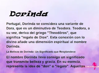 significado del nombre Dorinda