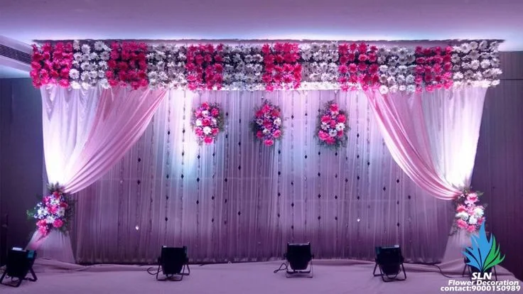 Wedding Stage Decoration Image Normal - Wedding Stage Normal - Wedding Stage Design Image 2023 Yellow Decoration Design Village Wedding Ceremony Design - biyer stage decoration - NeotericIT.com