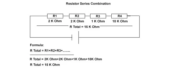 series combination of resistor