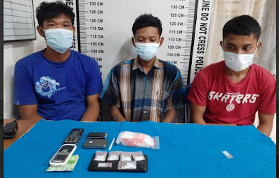 Dapat Info Transaksi Sabu di Pondok Sayur, Polisi Ringkus 3 Orang Ini