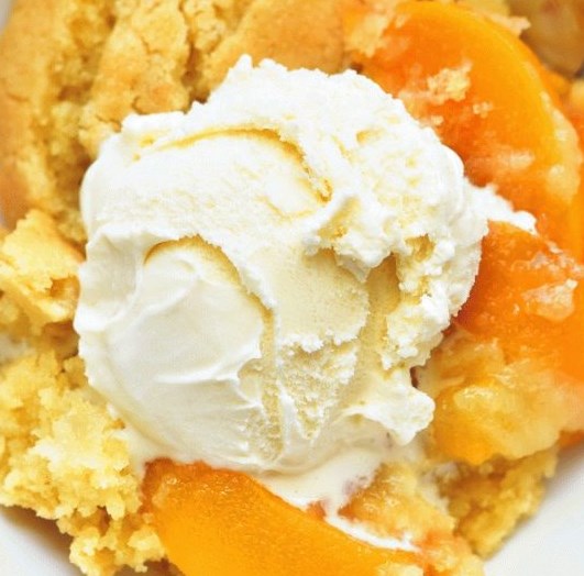 The Best Peach Cobbler #dessert #amazingrecipes