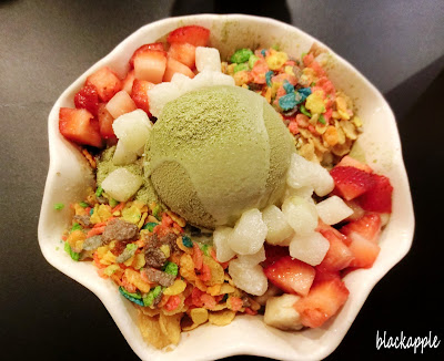 Coffee Haus_Schaumburg_green tea bingsu_by black apple