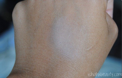 Missha No 31 partially rubbed in