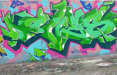 green graffiti , graffiti 3d