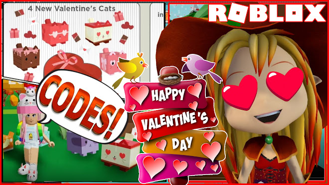 Roblox My Cat Box Gameplay! Happy Valentine's Day! 2 Codes and Getting the Valentine Kitty!