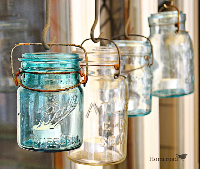 Repurposed Lighting Ideas for Outdoors