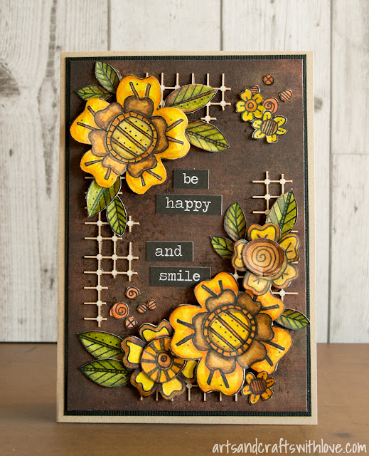 Cardmaking: Be happy and smile!
