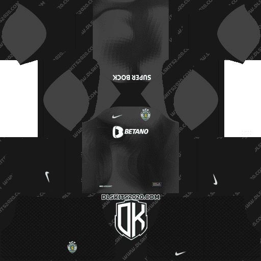 Sporting Clube de Portugal 2022-2023 Kit Released Nike For Dream League Soccer 2019 (Goalkeeper Third)